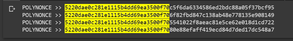 POLYNONCE ATTACK use BITCOIN signatures as a polynomial to an arbitrarily high power of 128 bits to obtain a private key